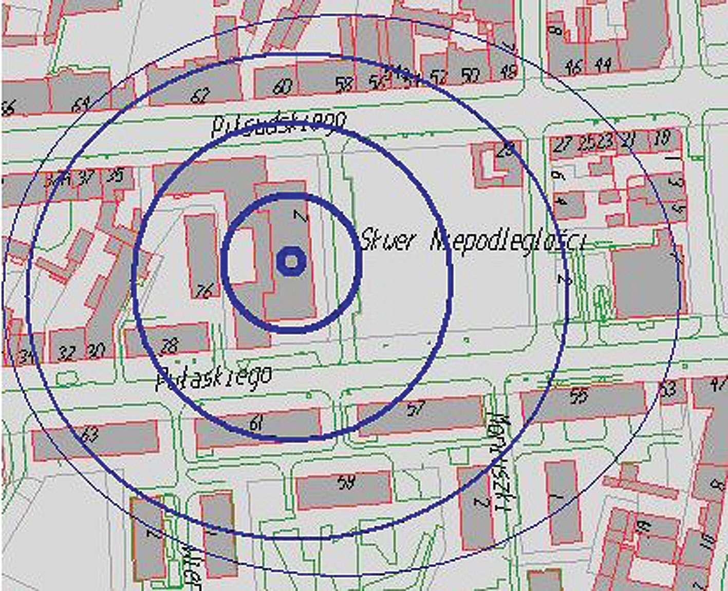 Mapa niewidka