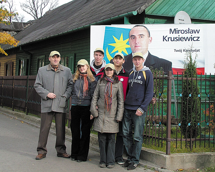 Krusiewicz na burmistrza (5) / Chroni i budowa