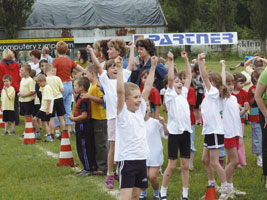 Na stadionie MOSiR-u / Igrzyska maluchów