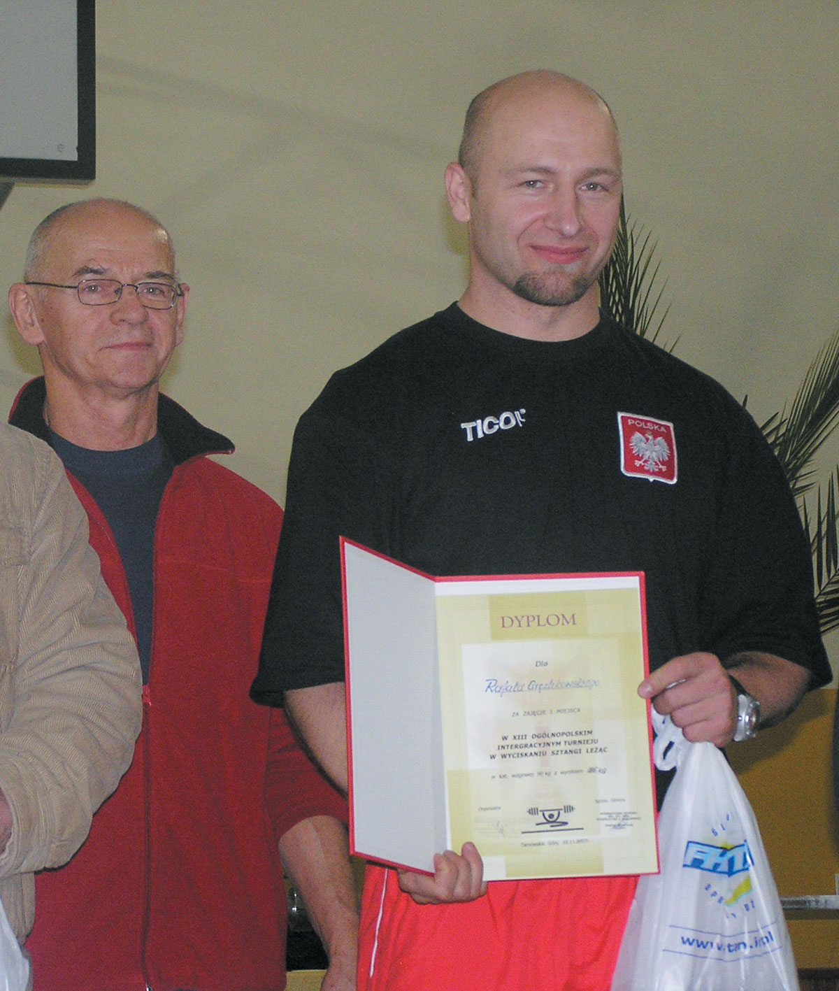 Mińszczanin pod sztangą / Mistrz Gręźlikowski