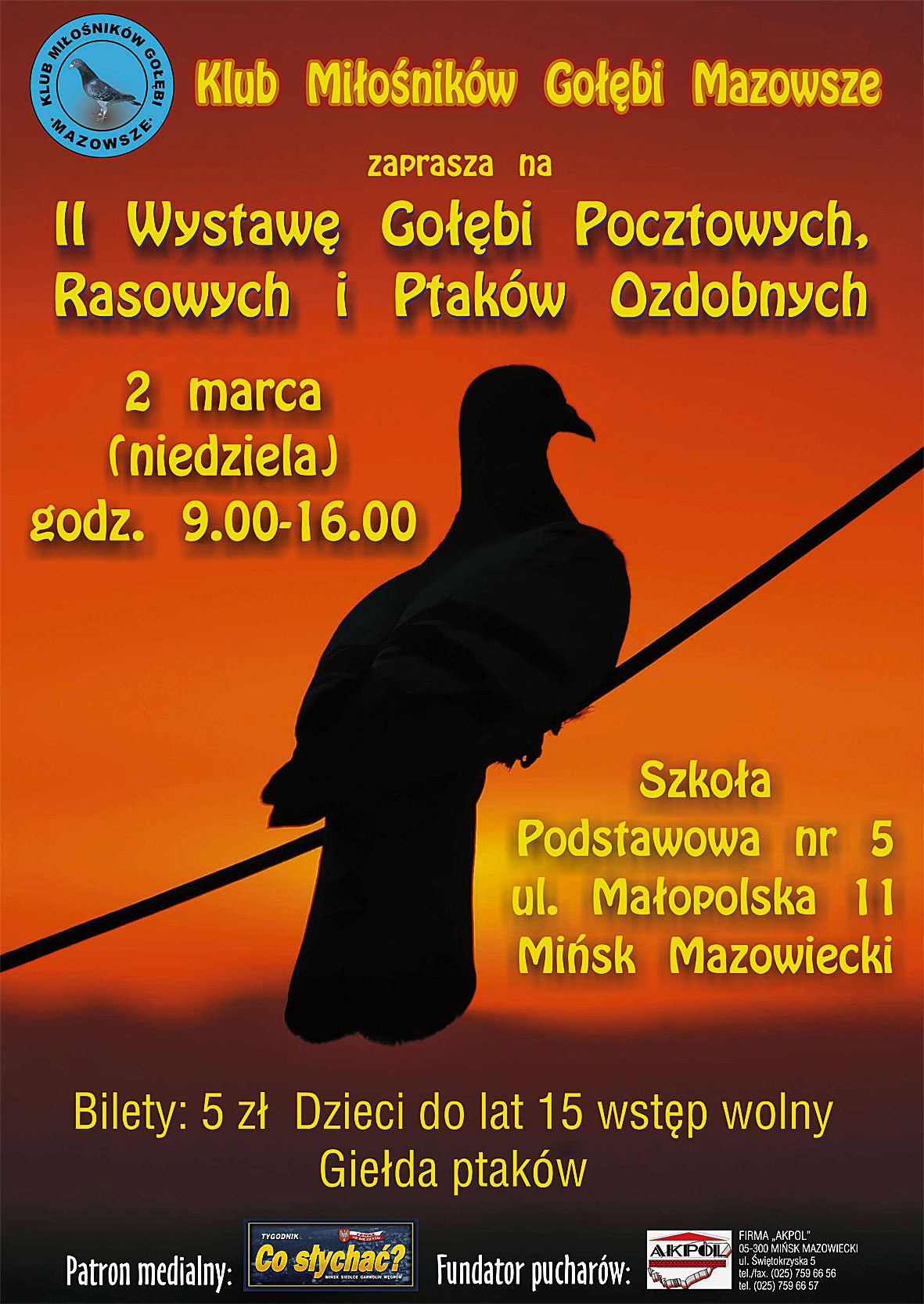 W Misku Mazowieckim / Wystawowe ptaki