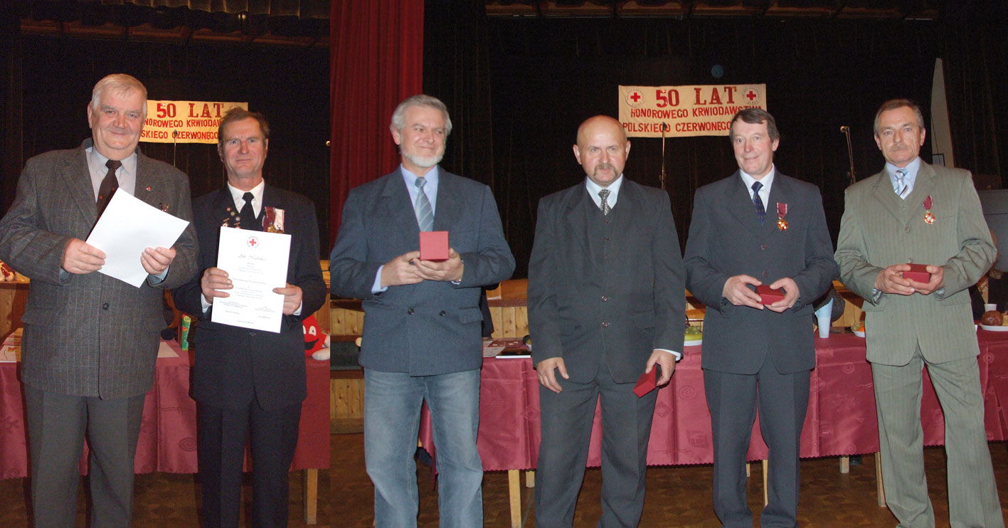 50 lat krwiodawstwa / Medale za krew