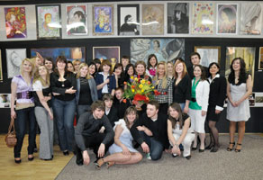 Dyplom 2009 w Plastyku / Przypili skrzyda