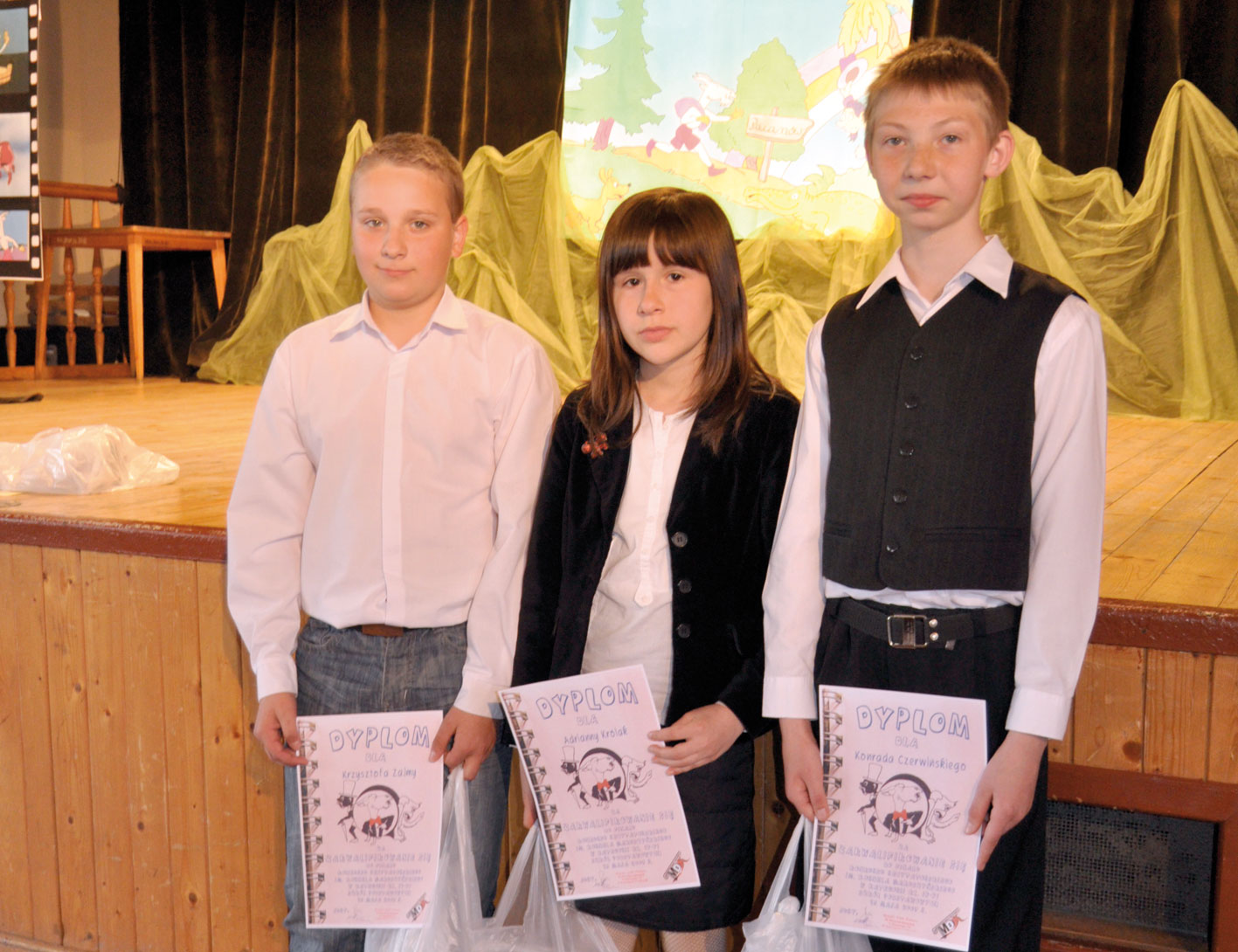 Powiat recytatorski / Gosy na fina
