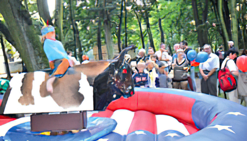 Misk Mazowiecki amerykaski / Rodeo i Indianie