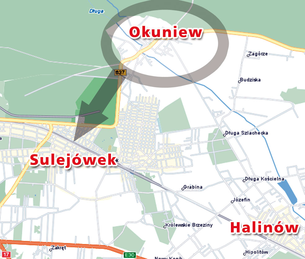 W gminie Halinw / Zachcianki Okuniewa