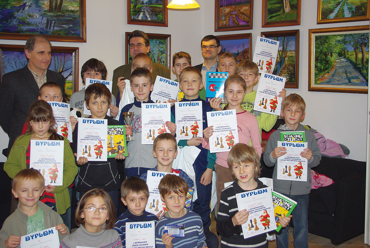 Szachy w paacu / Mikoajkowe szachogranie