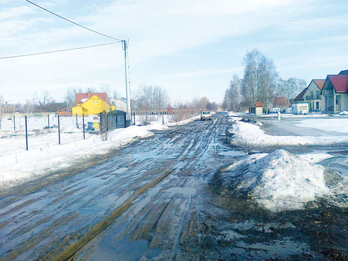 Powiat przedwiosenny / A jednak zalewa