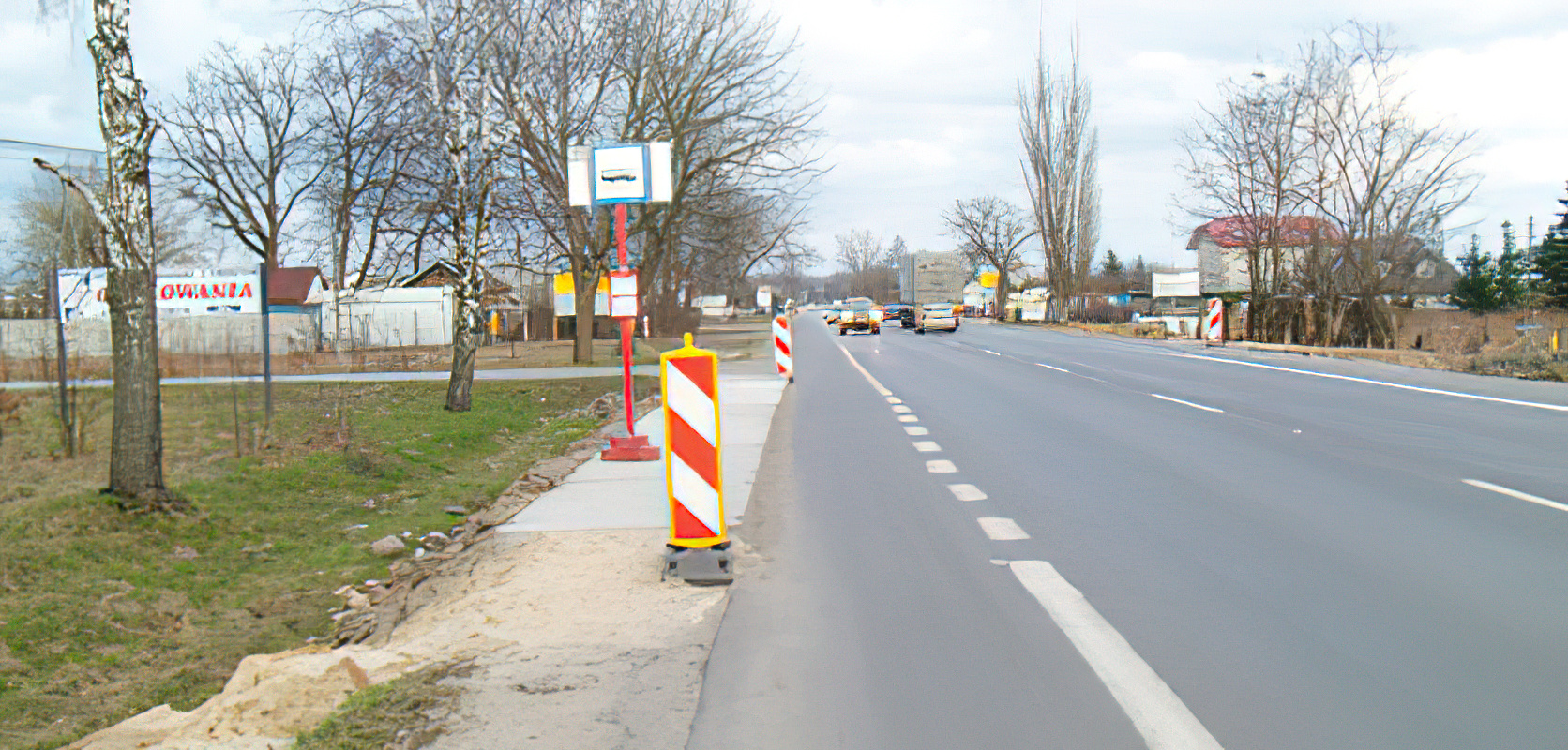 W Powiat komuniacyjny / Drogowa kolejka