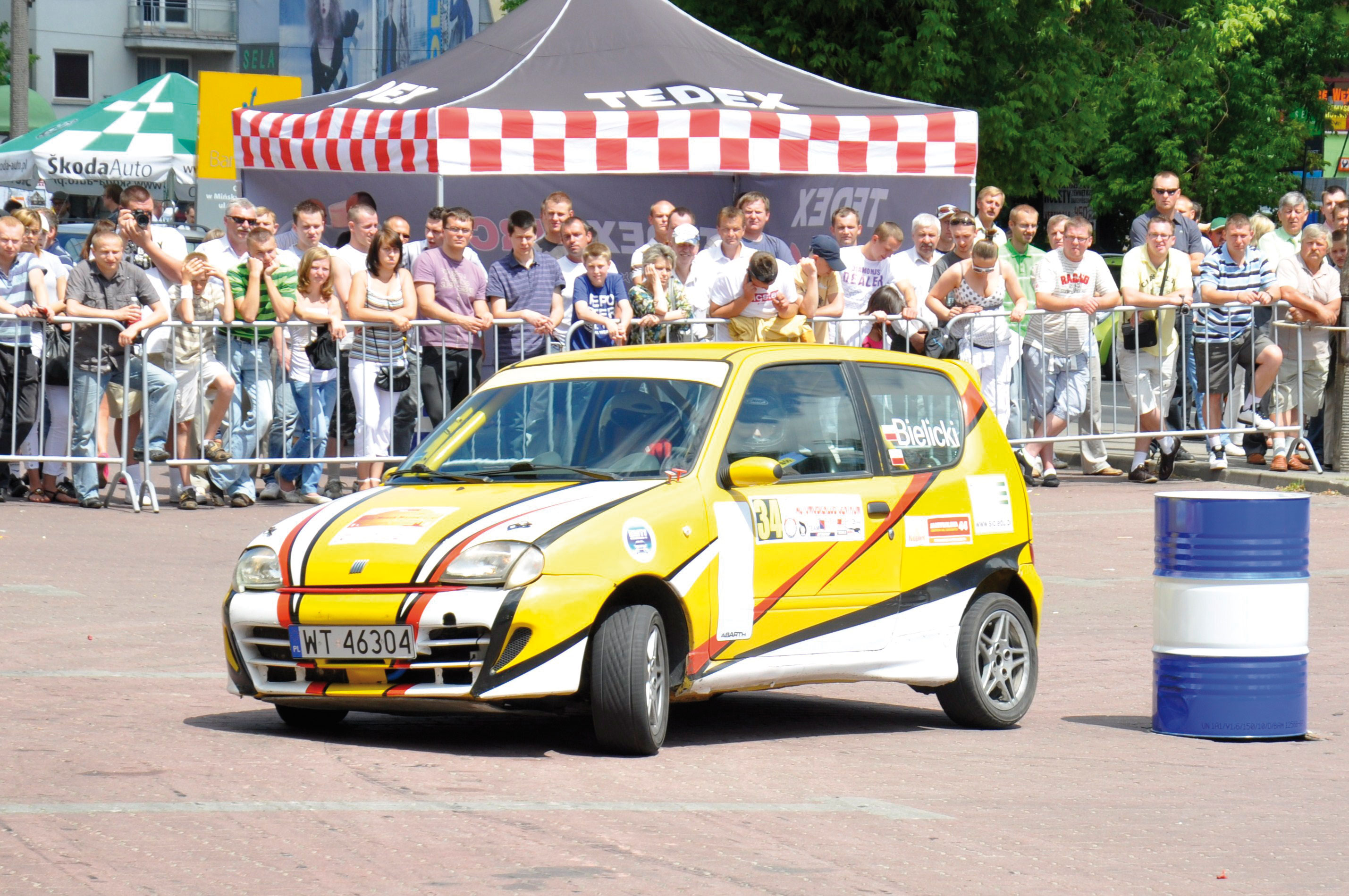 Rally Misk Mazowiecki 2010 / Zabrako paliwa