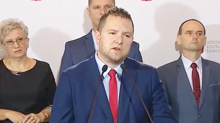 Halinw owiatowy / Ciszkowski u ministra