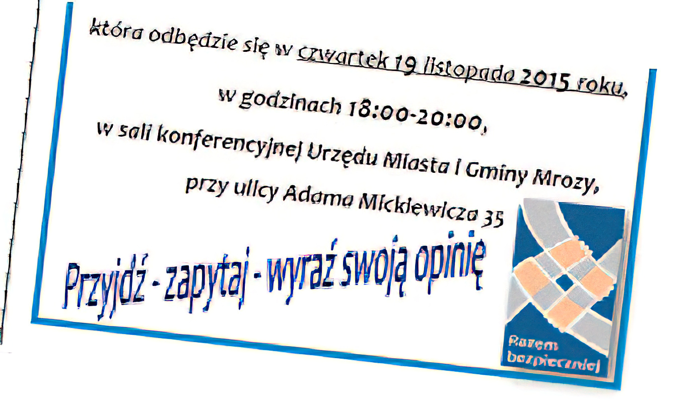Niebezpieczne rewiry / Debata do Mrozów