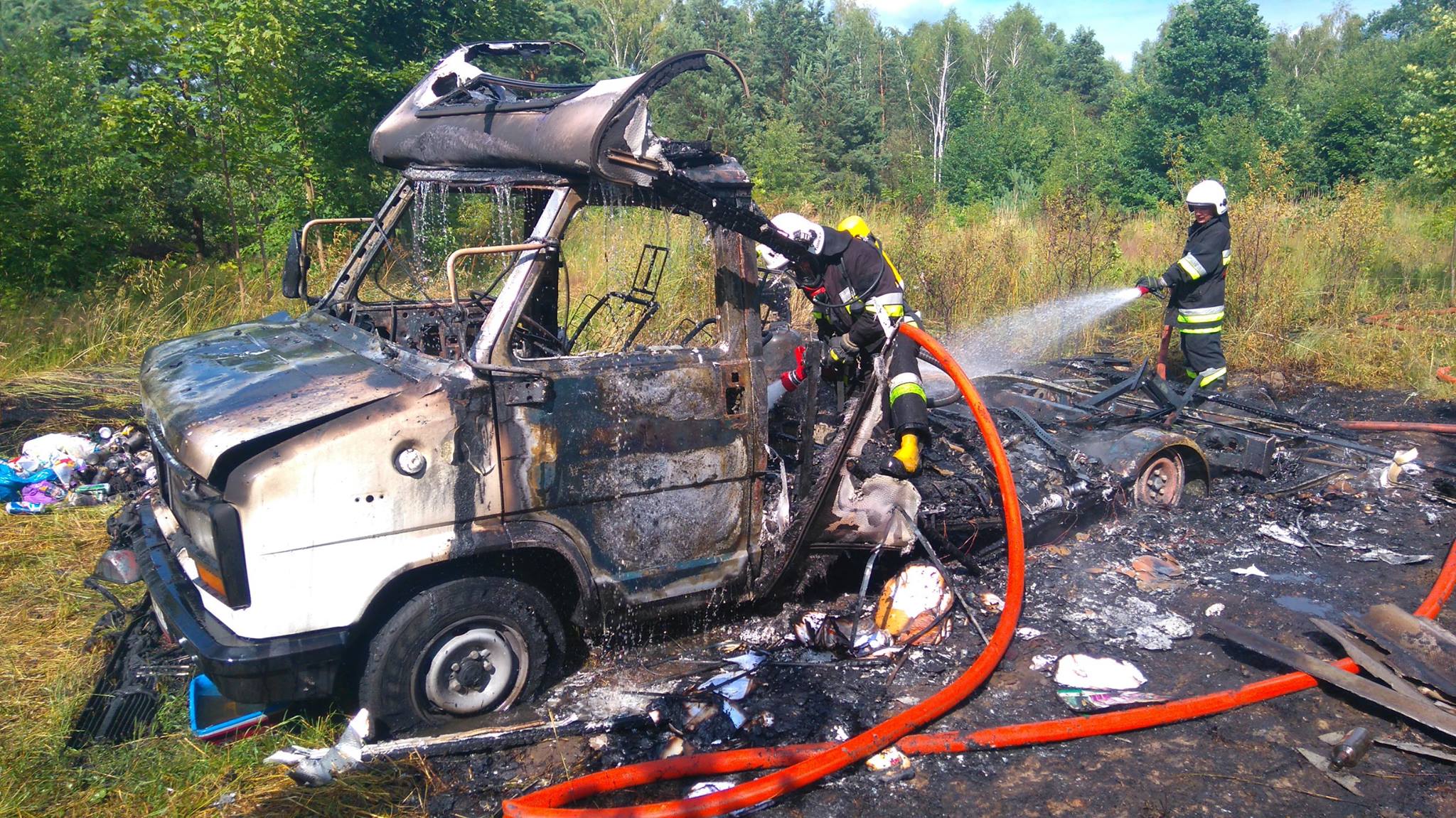 Niebezpieczne rewiry / Kempingowy poar