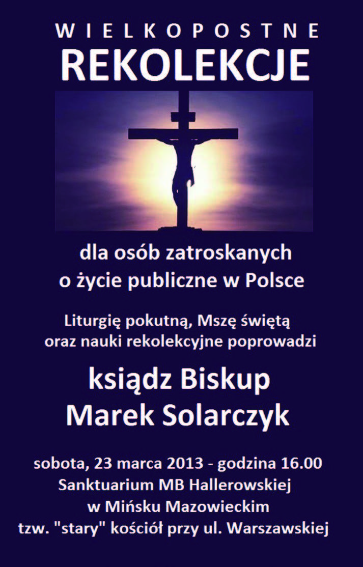 Mińsk Mazowiecki religijny / Skupienie vipów