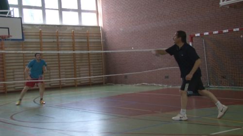 Sport w powiecie / Badmintonowe otwarcie