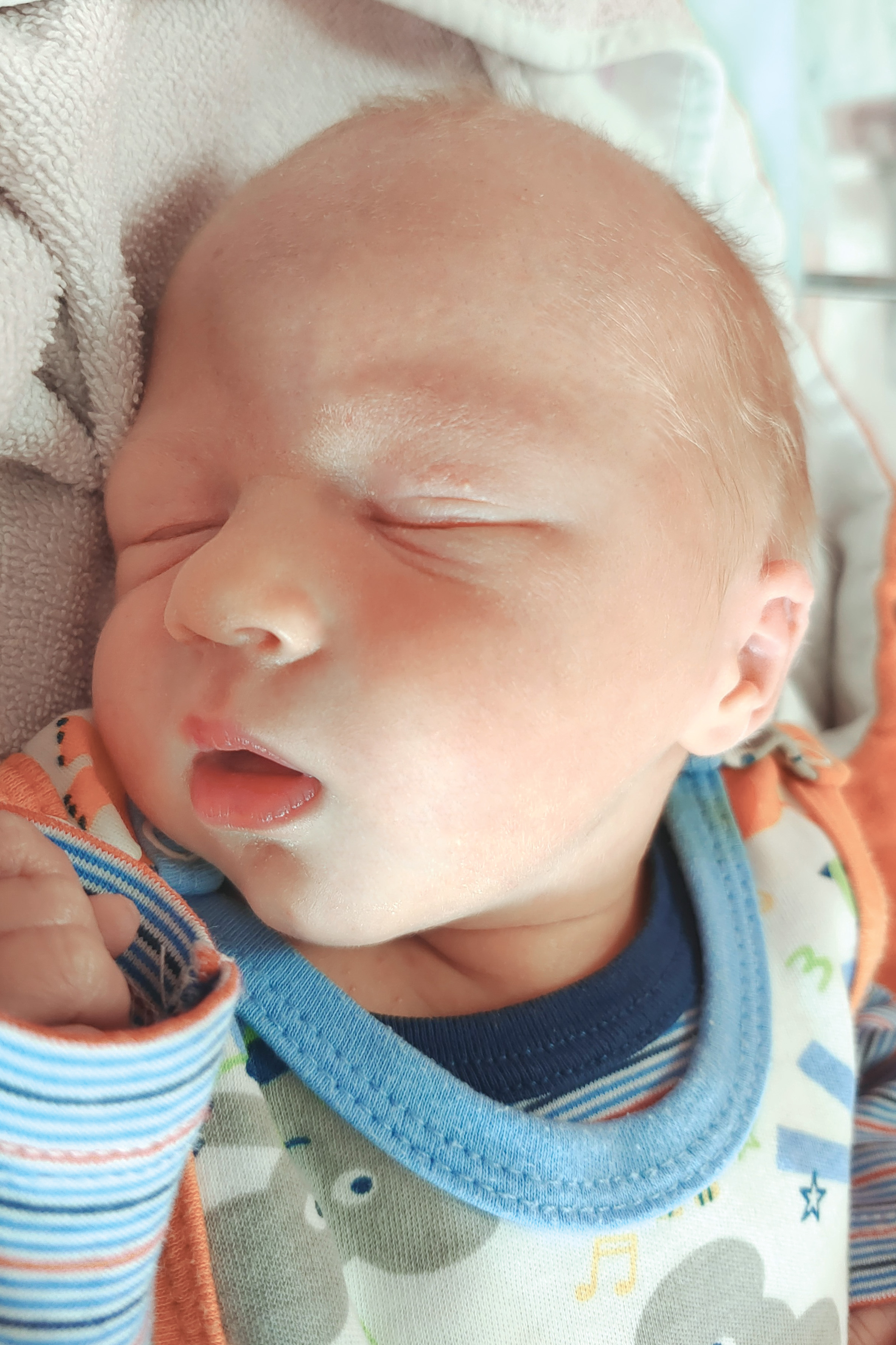 Maksim Paliszczuk, syn Oli i Pawła, brat Władzi, ur. 21.04.2022, godz. 9:12, Mińsk Mazowiecki